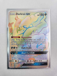 Darkrai GX Hyper Rare 158/147 - Near Mint