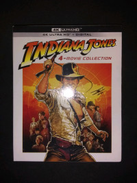 Indiana Jones 4 Movie Collection 4K UHD + Digital Blu-ray