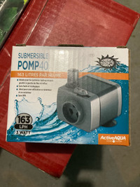  Small pond pump