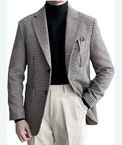 Brand New CMTLab Houndstooth Smart Casual Sports Coat Blazer, View more