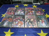 Lot 8 DVD Anime Manga Rurouni Kenshin Legend of Kyoto (Anglais)