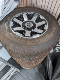 4Runner TRD Off-road Wheels with All Season 265/70R17