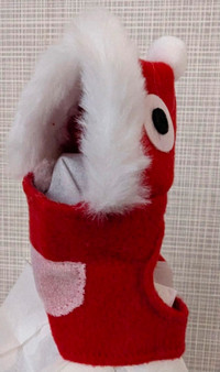 New Santa warm costume clothing for a small dog or bird to wear