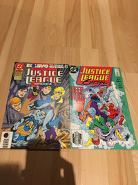 Dc jl justice league vintage comics