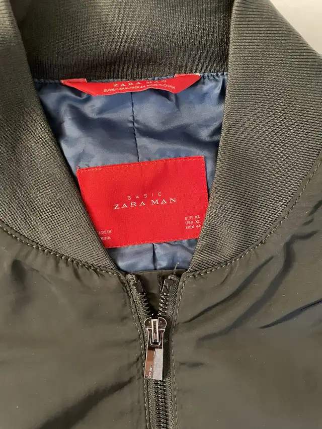 Zara Men’s Lightweight Bomber Jacket XL in Men's in Mississauga / Peel Region - Image 3