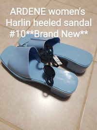 ARDENE women's harlin heeled Sandals#10*** Brand New **