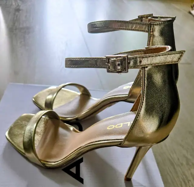 Gold Heels 6