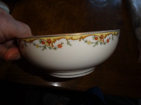 Vignaud pottery ,lovely candy dish,relish?Meuse pattern.Limoges
