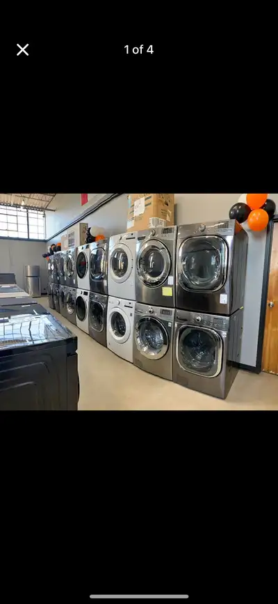 STACKABLE Washer dryer can DELIVER, View more