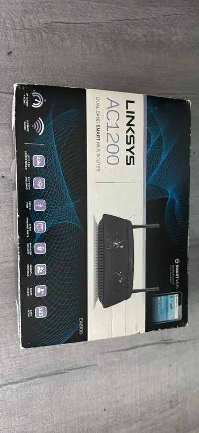 Linksys AC1200 Router, View more