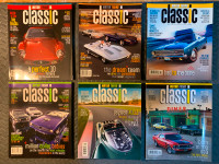 6 Issues of High End Motor Trend Classic Magazine