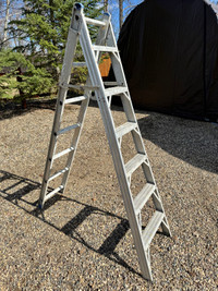 Aluminum Ladder adjustable 