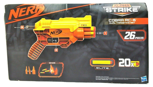 NERF Alpha Strike Cobra RC-6 in Toys & Games in Burnaby/New Westminster - Image 2