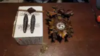 Authentic Black Forest Schwardwalder Uhren 1-Day Cuckoo Clock