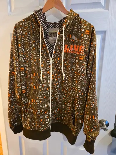 "Live Mechanics", Lion's head hoodie, View more