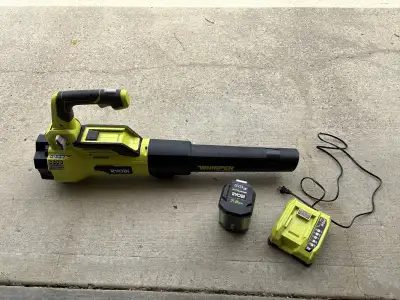 Ryobi 40V HP Brushless Blower Kit w/ 7.5Ah Battery and Charger, View more
