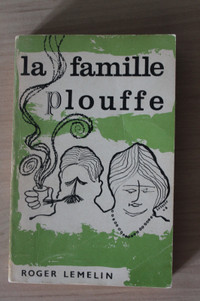 Livre Vintage -  La Famille Plouffe