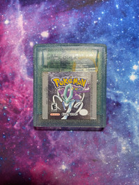 Pokémon Crystal for the Gameboy Color!