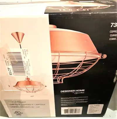 Pendant Copper LIGHT Pendant Cage Ceiling Light, View more