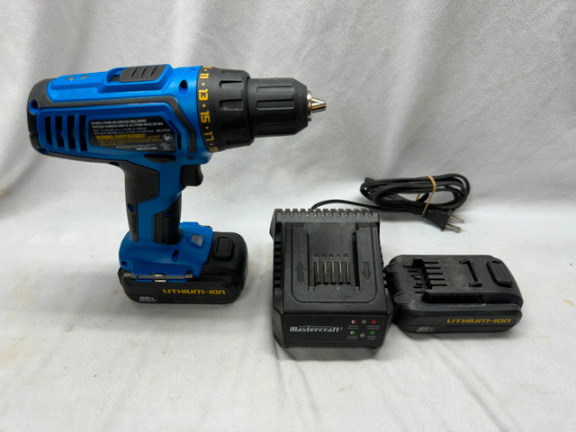 Mastercraft 20V Max Li-Ion Cordless Drill, 1/2-in in Power Tools in St. Catharines