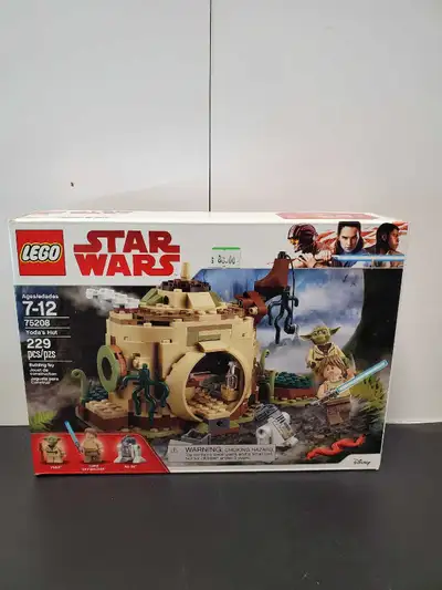 Jump to a Galaxy Far Far Away with this brand new Lego Starwars Yoda's Hut Lego set. This Lego set h...