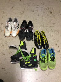 Variety of shoes