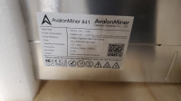 Bitcoin Miner Avalon 841 14.3Ths ( Antminer S9)