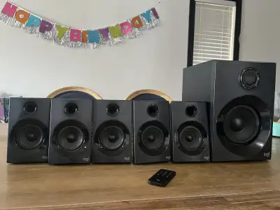 Logitech speakers , View more