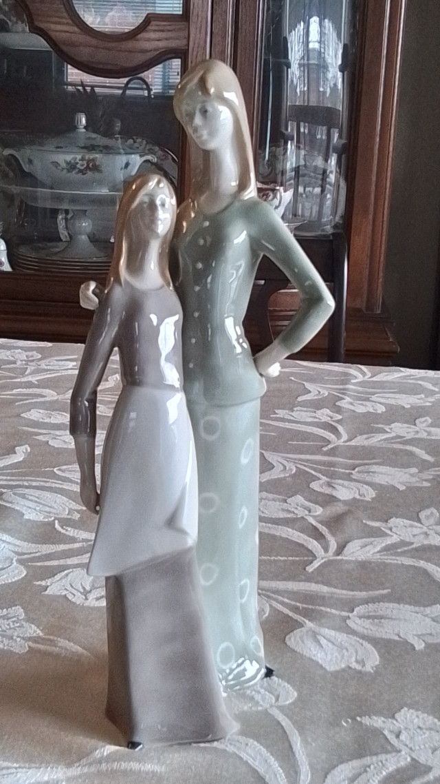 GDR CROWN MOTHER/DAUGHTER PORCELAIN FIGURINE in Arts & Collectibles in City of Toronto