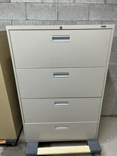 Staples Lateral File Cabinet, 4-Drawer, View more