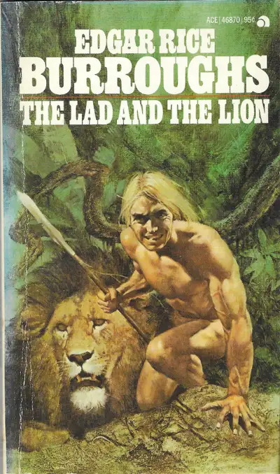 Edgar Rice Burroughs: THE LAD AND THE LION Ace Book #46870 VG+, View more