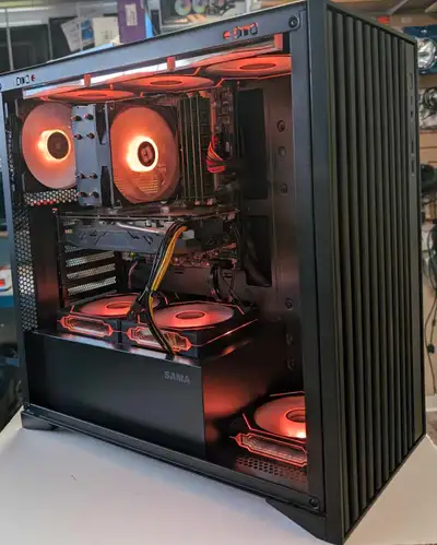 PC GAMING i7-4790 RX 580 8GB 32GB SSD NEUF 512GB 2 HDD 500GB, View more