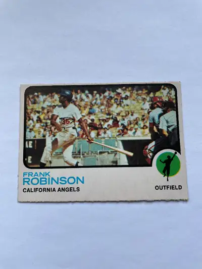 Carte de Baseball de 1973 #175 Frank Robinson, California Angels, View more