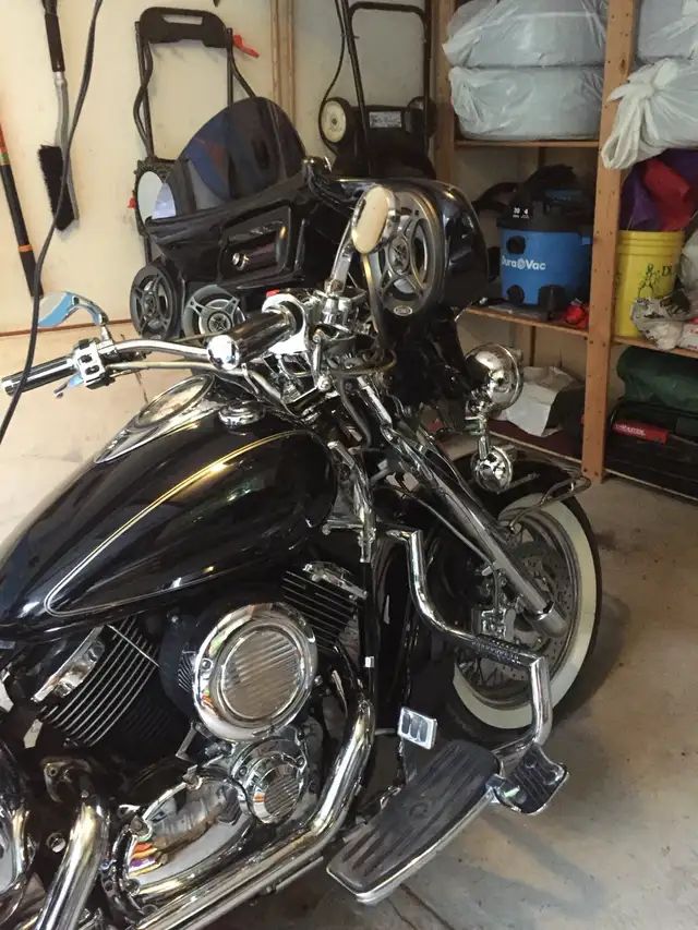 Beautiful custom Yamaha (Harley look-alike) in Street, Cruisers & Choppers in City of Montréal - Image 5