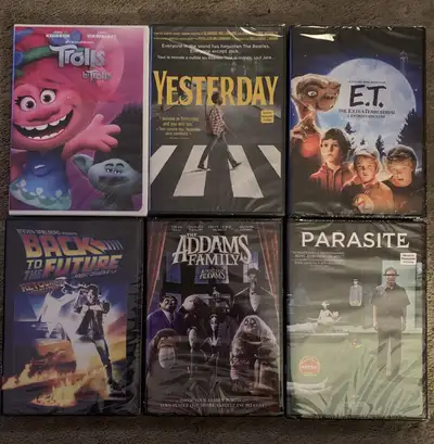 DVD Movies Sealed NEW $5 Each, View more