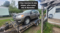 BUYING Toyotas, Kia, Hyundai in any shape, running or broke