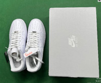 White Nike Air Force 1s