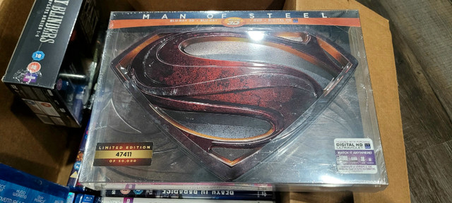 DC MAN OF STEEL 3D LIMITED COLLECTORS EDITION in CDs, DVDs & Blu-ray in Kitchener / Waterloo