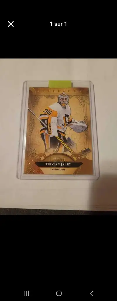 Carte de hockey Tristan Jarry, View more