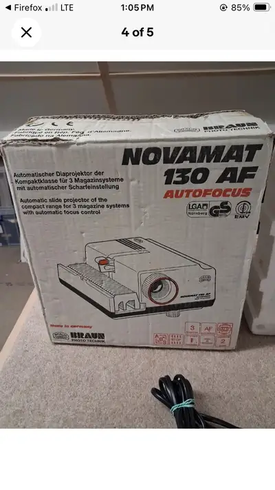  Automatic slide projector, View more