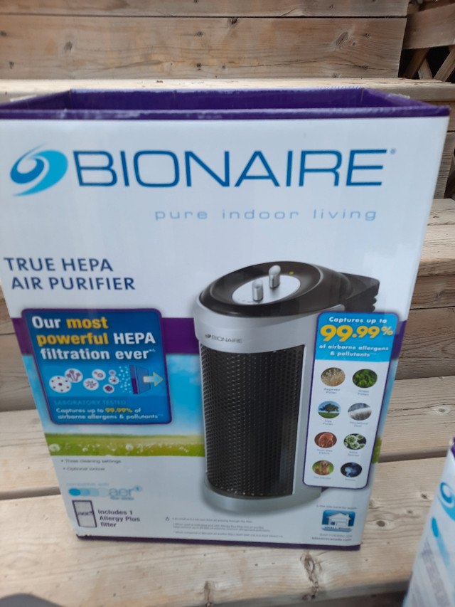 Bionaire 99.99% True Hepa Mini Tower Air Purifier with Allergy P in Health & Special Needs in Saskatoon - Image 3