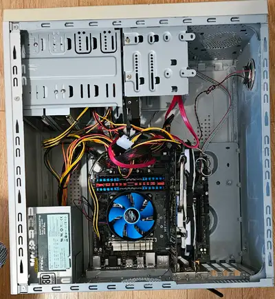 Intel i7 4770k cpu with Deepcool theta 20 cooler Asus H97M-Plus motherboard,, socket 1150, support M...