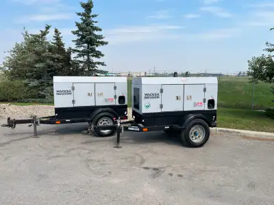 Used Wacker Neuson G25 – 20 KW Towable Diesel Generator * x 2 *, View more