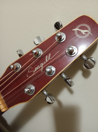 Seagull Entourage Acoustic Guitar-Burgundy CW GT QI