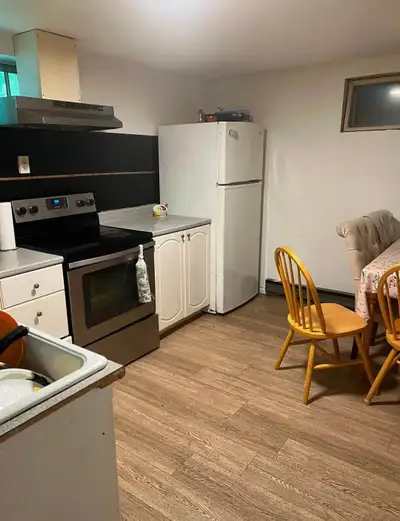3-Bedroom Basement Apartment for Rent Available Now! Spacious and well-maintained 3-bedroom, 1-bathr...