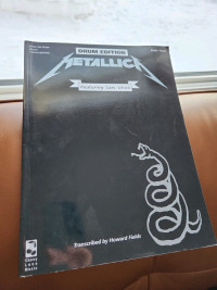 Metallica Drum sheet music for black album.