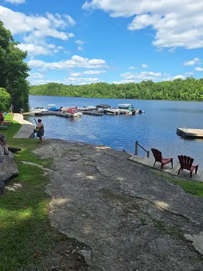 Imagine pulling into your campsite on a Friday evening, drink in hand, no setup required. Your deck...