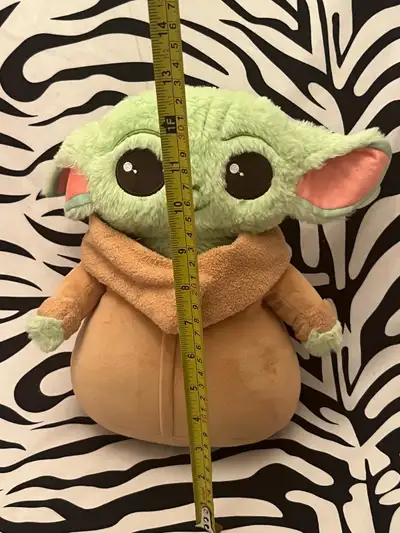 Grogu “The Child" or "Baby Yoda," from Star Wars The Mandalorian plush toy Approximately 13 inches t...