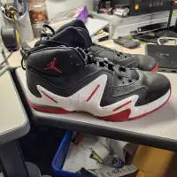 Nike Jordan Alpha Black shoes. men's Size 10