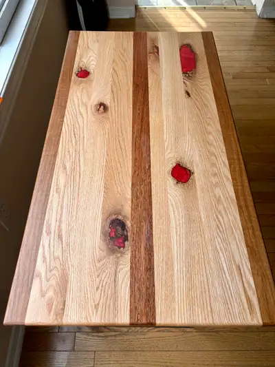 Red Oak table, View more